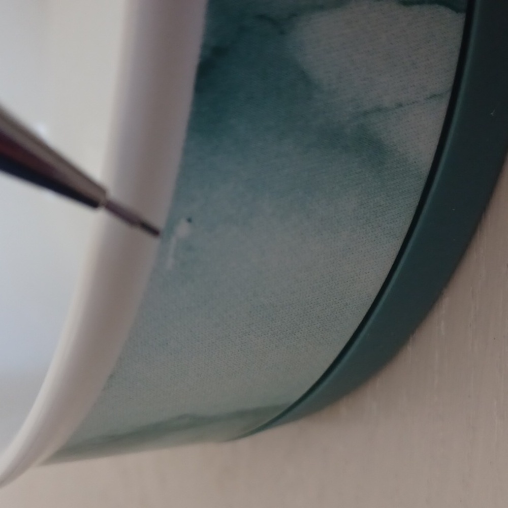 Bone Dry Ceramica NON SKID Marble Design Dog / Cat Bowl In Teal - Picture 8 of 11
